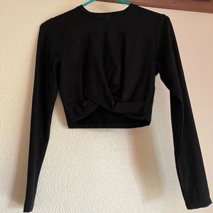 Long Sleeve Crop Top